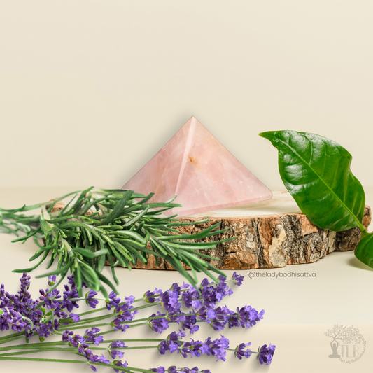 Rose Quartz Pyramid