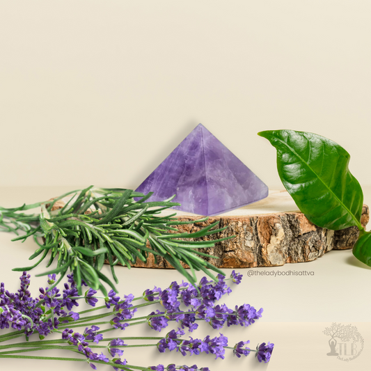 Amethyst Crystal Pyramid