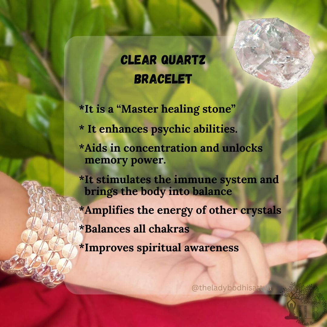 Clear Quartz Bracelet
