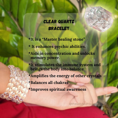 Clear Quartz Bracelet
