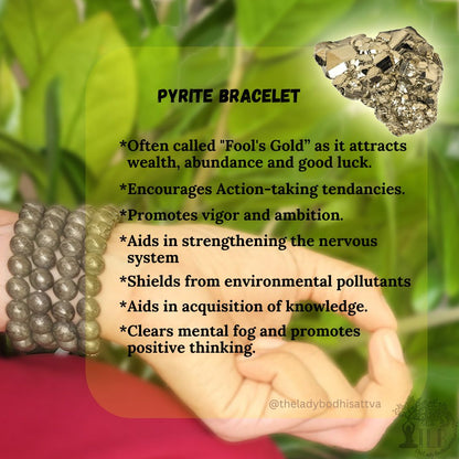 Pyrite Bracelet