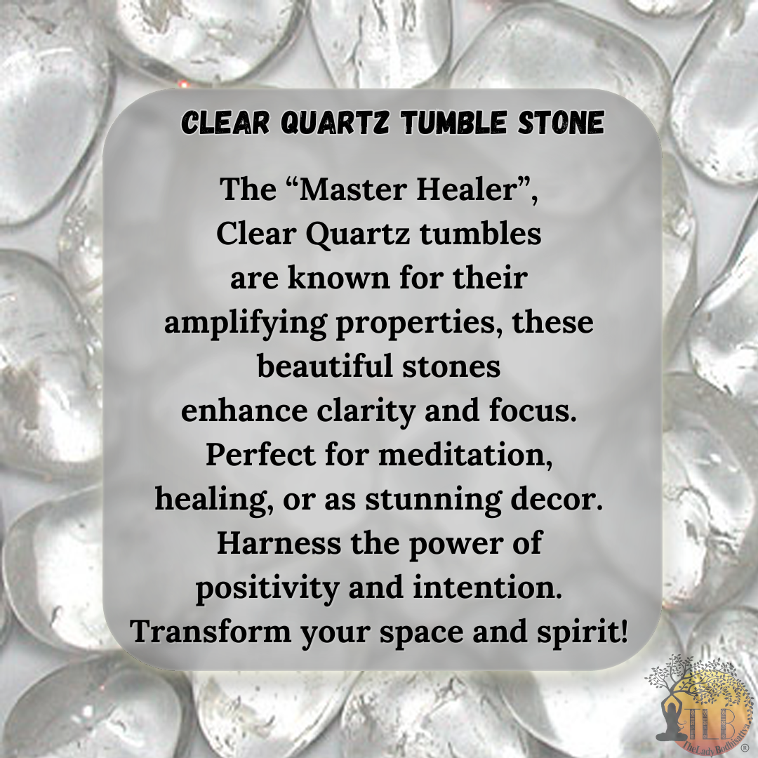 Clear Quartz Tumbles