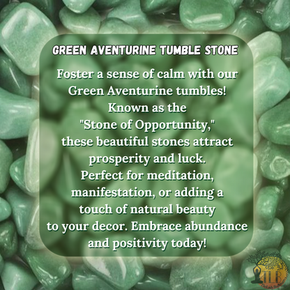 Green Aventurine Tumbles