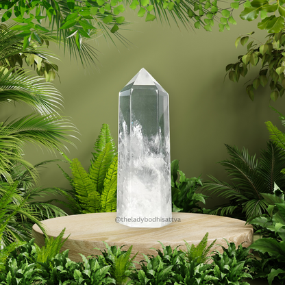 Clear Quartz Wand/Tower/Obelisk/Point