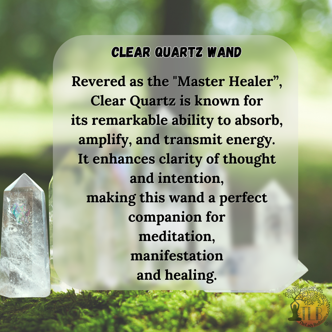 Clear Quartz Wand/Tower/Obelisk/Point