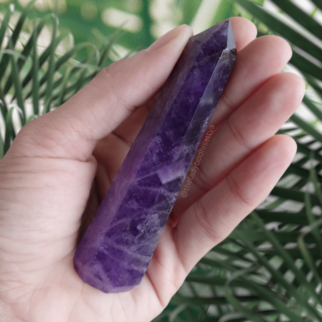 Amethyst Crystal Wand/Tower/Obelisk/Point