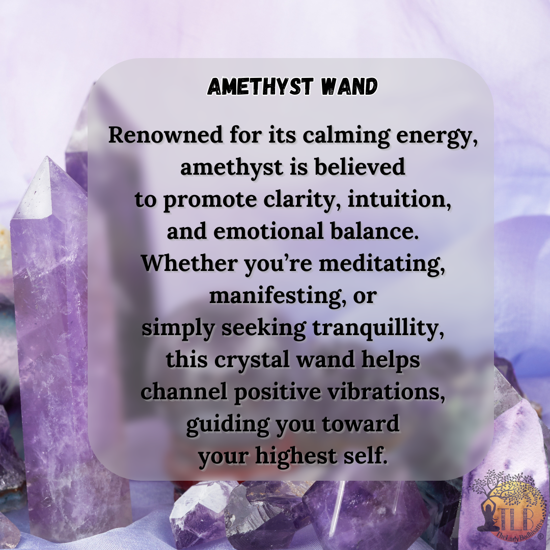 Amethyst Crystal Wand/Tower/Obelisk/Point