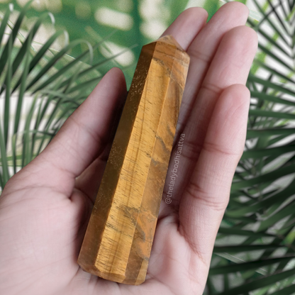 Tiger Eye Crystal Wand/Tower/Obelisk/Point
